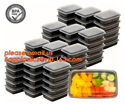 buy Food grade plastic disposable plastic take away bento box with 4 compartment,Containers Plastic Leakproof Food Container online manufacturer