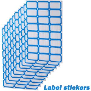 mylar bags with label stickers