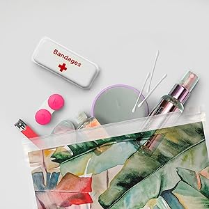 accessory bags, makeup bags, ziplock, purse, hand bag, stadium bag