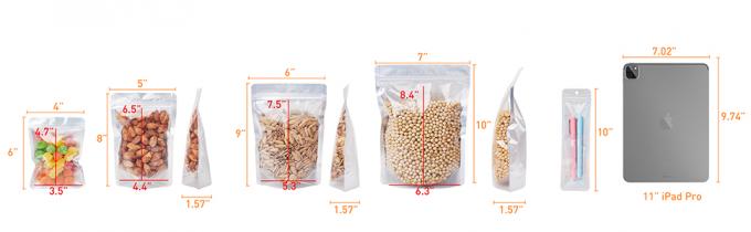 mylar bags Specification comparison