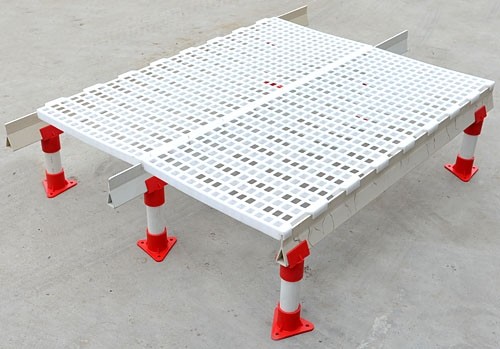 100% Pure PP Broiler 40mm Slatted Floor System In Poultry 1