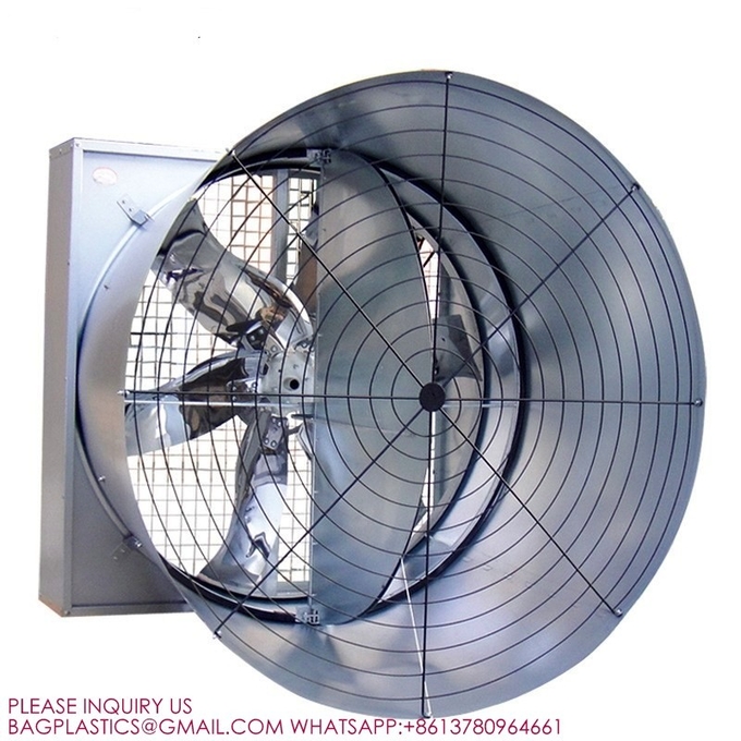 latest company case about Metal Poultry Ventilation System, wall exhaust fans with louvers , 24 inch exhaust fan with shutters  2