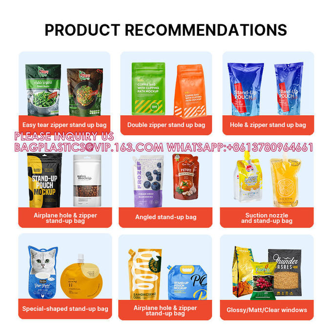 Herbal Pouch, Tea Bag, Custom Printed Side Seal Laminated Pouch Kraft Paper Packing Packaging Bag 1