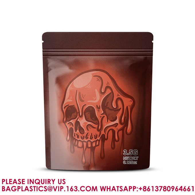Custom Logo Storage Laminated Candy Sealable ChildProof Eco Friendly Mylar Packing Bag 1