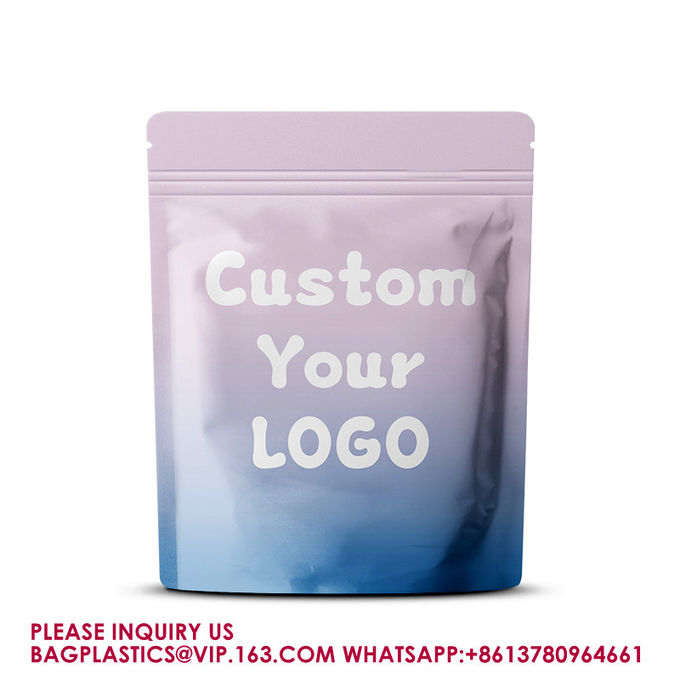 Recyclable Resealable Mylar Packing Pouches Waterproof Polypropylene Mylar Packing Pouches 0