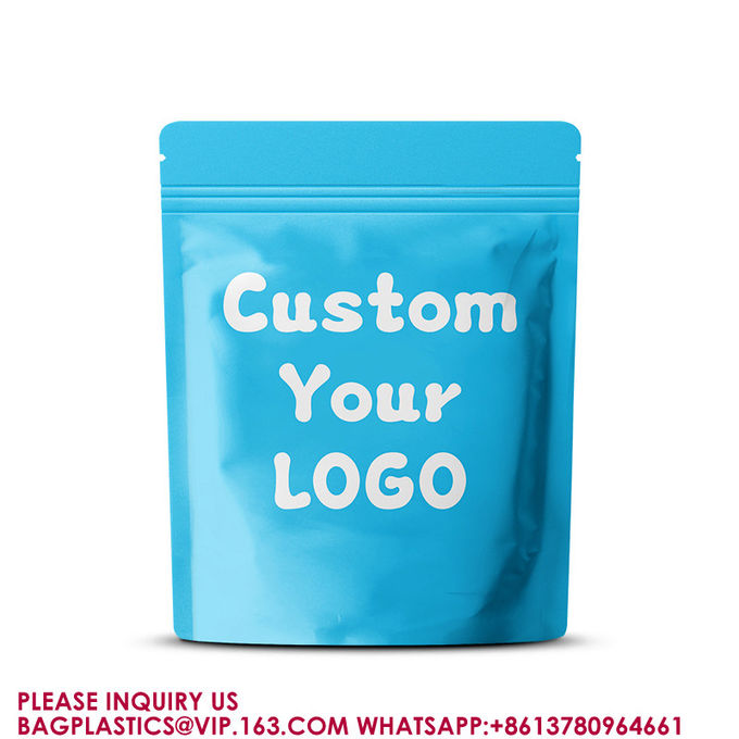 Recyclable Resealable Mylar Packing Pouches Waterproof Polypropylene Mylar Packing Pouches 2