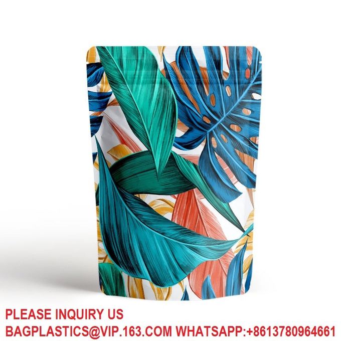 Food Pouch Bags Resealable Lock Seal Zipper, Heat Sealable Packaging Bags Food Storage 3