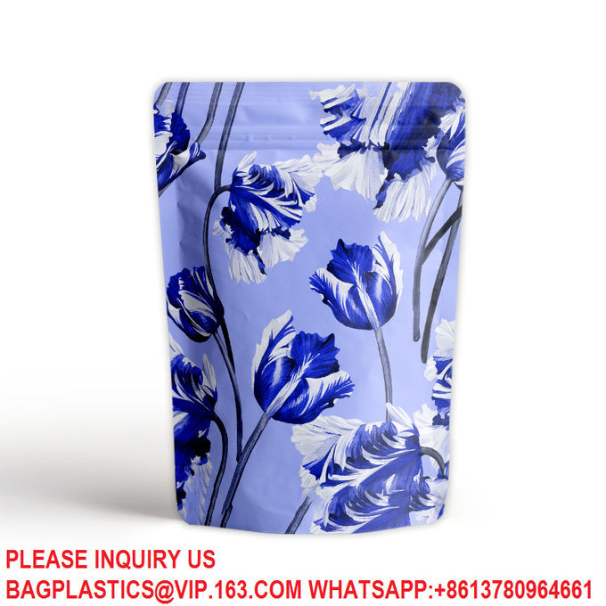 Food Pouch Bags Resealable Lock Seal Zipper, Heat Sealable Packaging Bags Food Storage 2