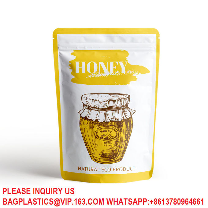 Oxygen Barrier Resealable Ziplock Soft Touch Smell Proof Bags For Spice Candy Packaging 4
