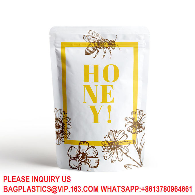 Oxygen Barrier Resealable Ziplock Soft Touch Smell Proof Bags For Spice Candy Packaging 2