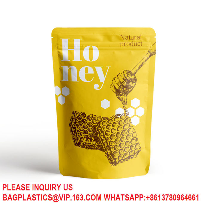 Oxygen Barrier Resealable Ziplock Soft Touch Smell Proof Bags For Spice Candy Packaging 0