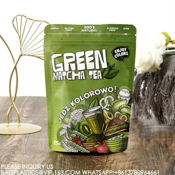 sustainable Mylar Packaging Bags Resealable Aluminium Foil Bags Zip Food Storage Bags 1