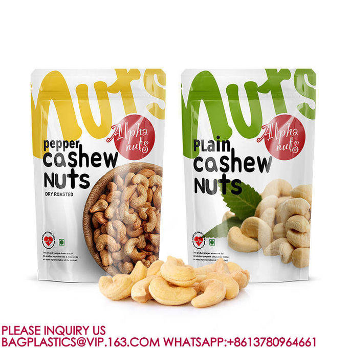 Zipper Bag Nuts Tea Food Snack Packaging Bag Plastic Packaging Sealed Aluminum Foil Bag 3