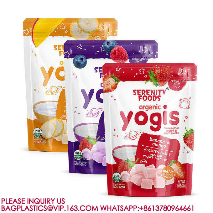 Zipper Bag Nuts Tea Food Snack Packaging Bag Plastic Packaging Sealed Aluminum Foil Bag 0