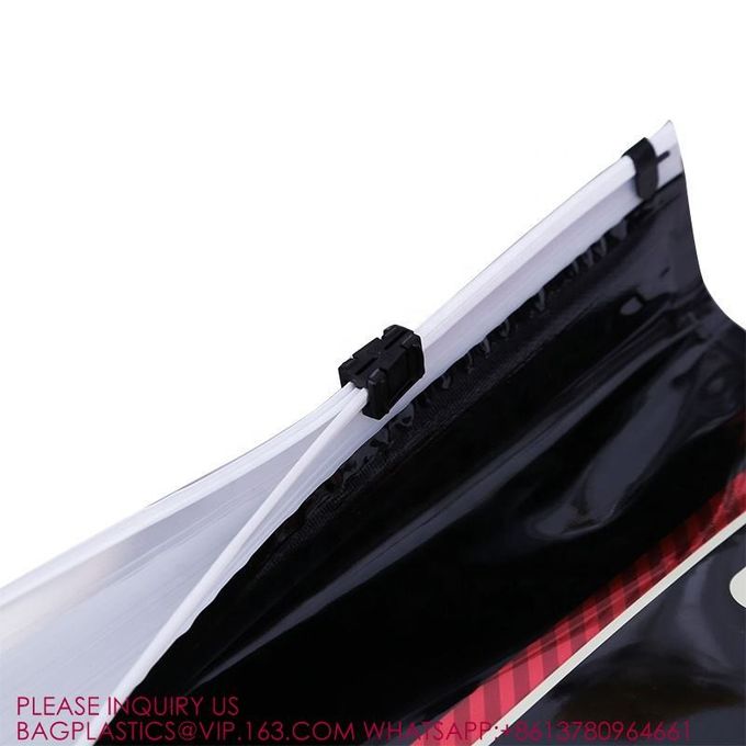 Biodegradable Pouch Top Reclosable Slider Zip Bags Food Bag Top Seal Slider Zipper Bag 2