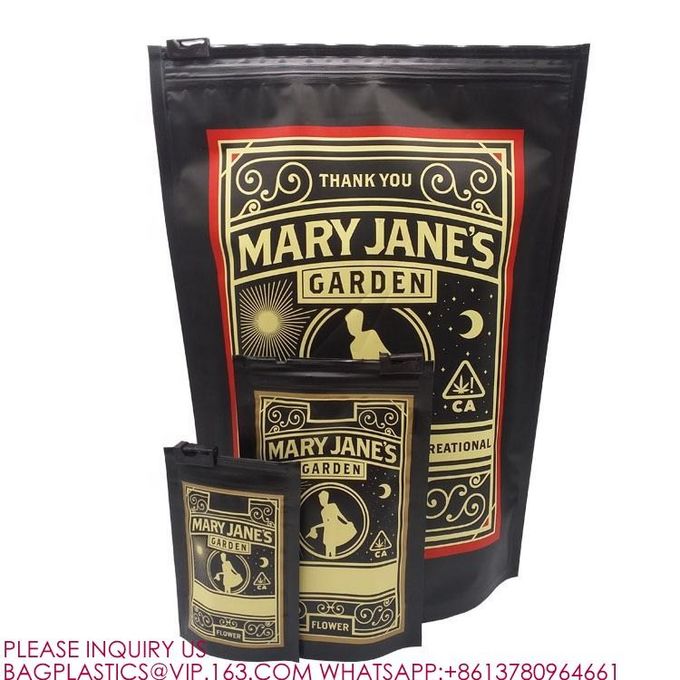 Biodegradable Pouch Top Reclosable Slider Zip Bags Food Bag Top Seal Slider Zipper Bag 1