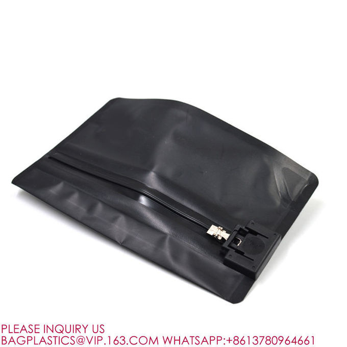 Resealable Child Resistant Reusable Zip Lock Bags Flower Pharmacy Dispensary Exit Bags 2