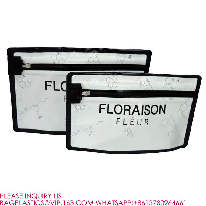 Custom Resistant Biodegradable Packaging Zip Lock Childproof Mylar Child Proof Exit Bags 4