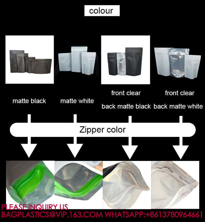 Plastic Food Packaging Smell Proof Jungle Boys Black Exit Child Proof Mylar Zipper Bag 1