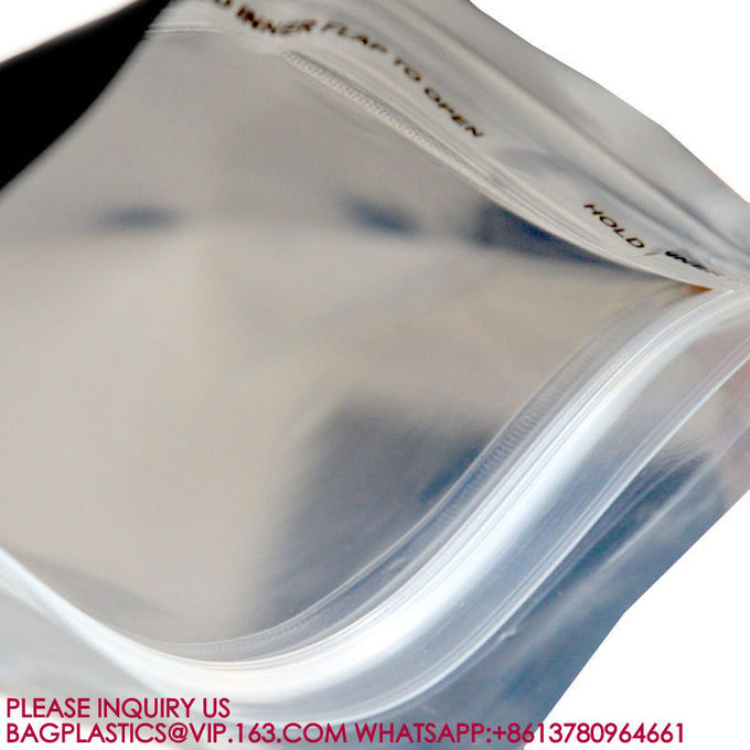 Zip Locking Exit Bag Airtight Pouch Giant Ziplock Bags Storage Exit Ziplock Mylar Pouch 11