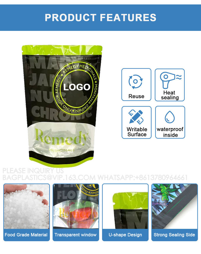 Zip Locking Exit Bag Airtight Pouch Giant Ziplock Bags Storage Exit Ziplock Mylar Pouch 6