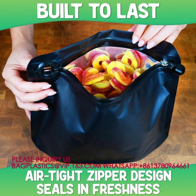 Zip Locking Exit Bag Airtight Pouch Giant Ziplock Bags Storage Exit Ziplock Mylar Pouch 2