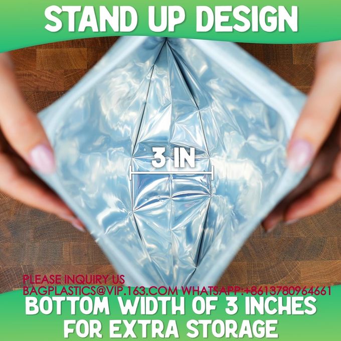 Zip Locking Exit Bag Airtight Pouch Giant Ziplock Bags Storage Exit Ziplock Mylar Pouch 1