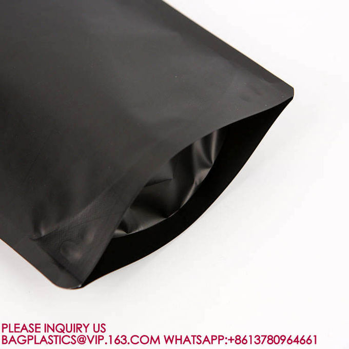 Matte Smell Proof Mylar Cookie Packaging Bags Child Proof Pouch Child Resistant Exit Bag 4