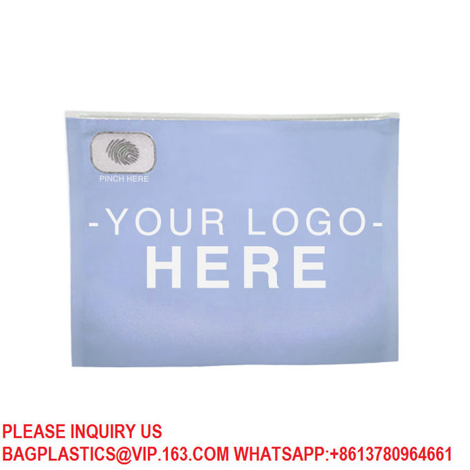 Biodegradable Pinch N Slide Custom Mylar Zip Lock Proof Pouch Child Resistant Exit Bags 2