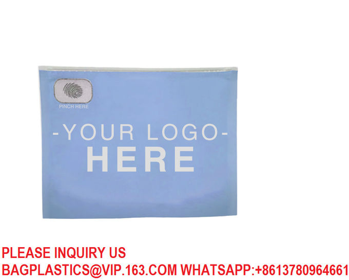 Biodegradable Pinch N Slide Custom Mylar Zip Lock Proof Pouch Child Resistant Exit Bags 1