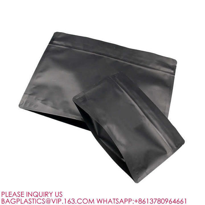 Snap Grip Seal Aluminum Foil Smell Proof Bag Zip Lock Foil Child Proof Exit Mylar Bags 4