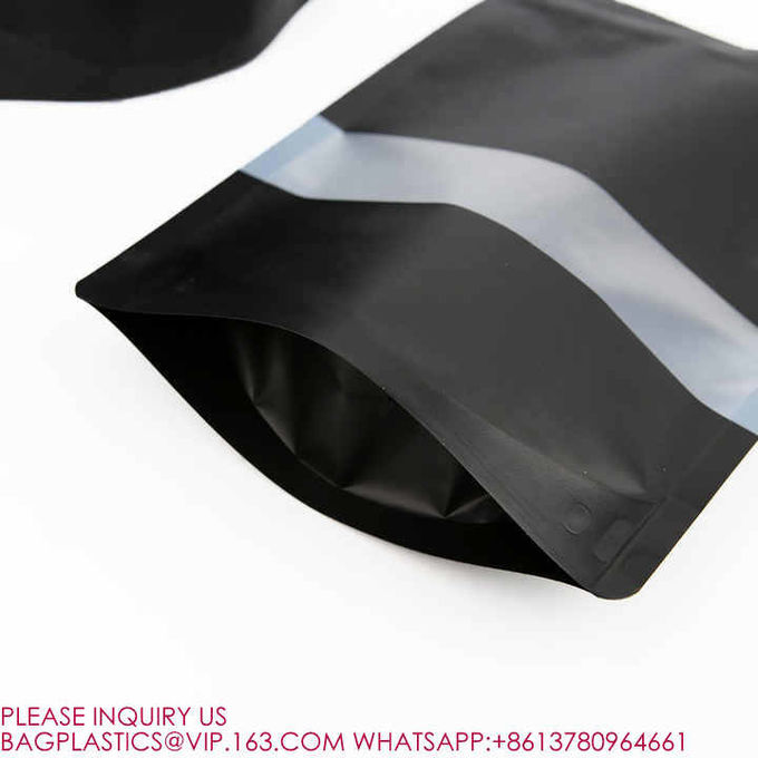 Mylar Aluminum Foil Durable Custom Colors Childproof Biodegradable Pinch Ziplock Bags 3