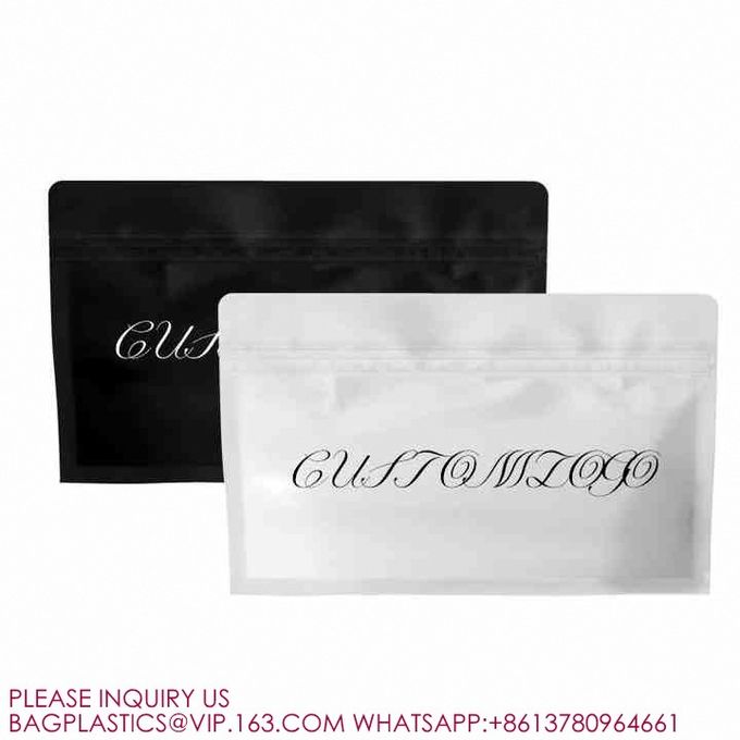 Mylar Aluminum Foil Durable Custom Colors Childproof Biodegradable Pinch Ziplock Bags 2