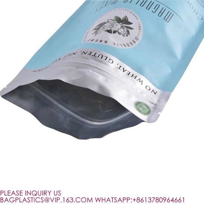 Compostable Child Resistant Edible Cookie Candy Plastic Packaging With Zipper Mylar Bags 14
