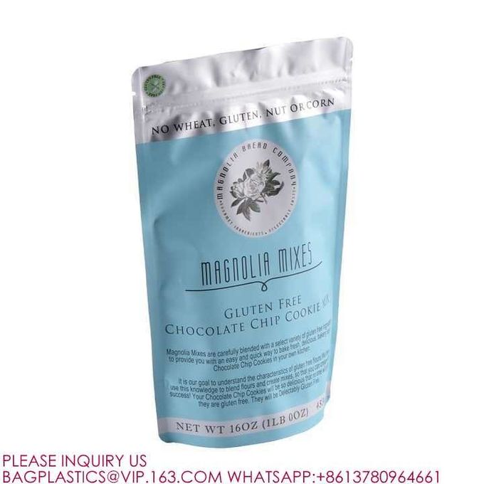 Compostable Child Resistant Edible Cookie Candy Plastic Packaging With Zipper Mylar Bags 13