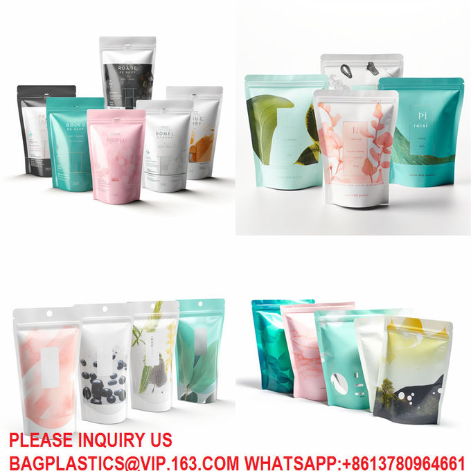 Compostable Child Resistant Edible Cookie Candy Plastic Packaging With Zipper Mylar Bags 10