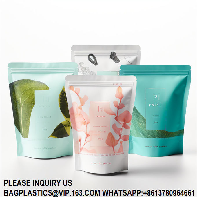 Compostable Child Resistant Edible Cookie Candy Plastic Packaging With Zipper Mylar Bags 9