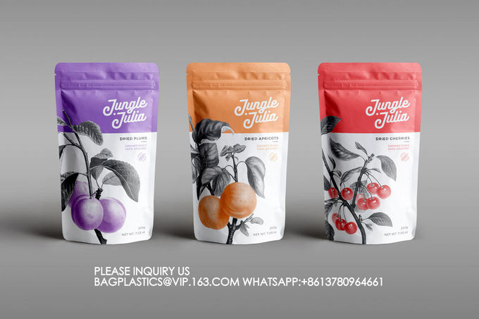 Resealable Mylar Bags, Edible Packaging Bags,Sample Bags,Ziplock Stand Up Pouches Bag 4