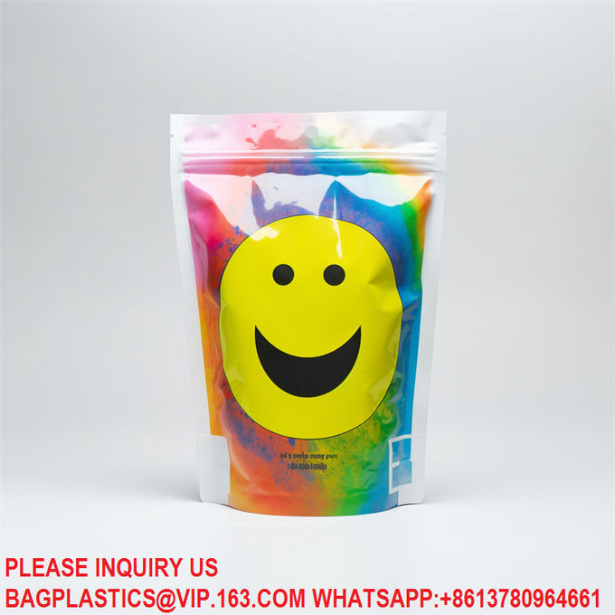 Matte Stand Up Zip Lock Bag Heat Sealing Spice Biscuits Coffee Resealable Packing Pouch 2