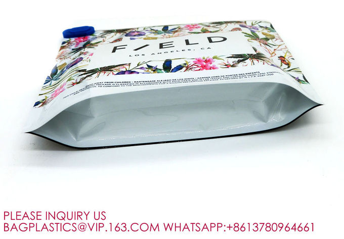 Free Sample Custom Doypack Zip Lock Food Mylar Foil Zipper Stand Up Zip Lock Pouch Bags 2