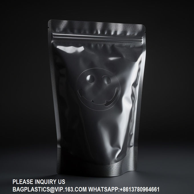 Reusable Resealable Custom Plastic Transparent Top Ziplock For Candy Cookies Packaging 3