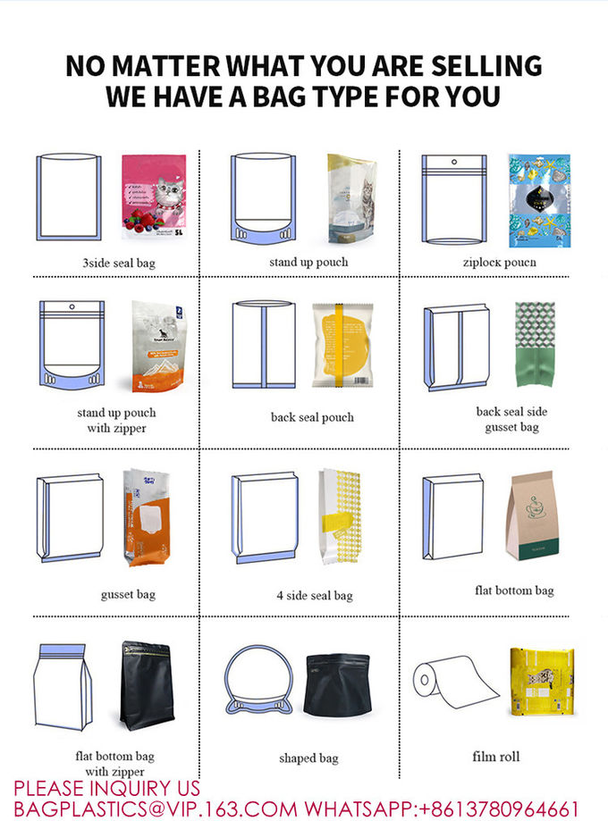 Custom 10kg 5KG Package Flat Bottom Rice Bag 10l Stand Up Rice Bag With Handy Handle 3