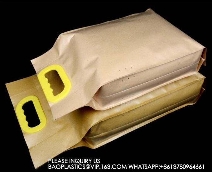 Customized Logo Sustainable Pack 1kg 2kg 5kg 10kg Flat Bottom Pouch Rice Packaging Bags 2
