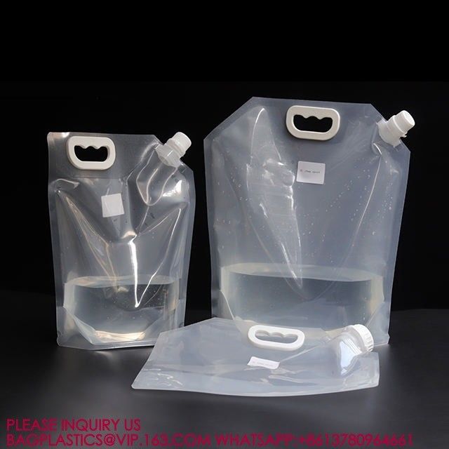 100ml 250ml 500ml 800ml Stand Up Liquid Water Doypack Bag Spout PouchJuice Sauce Drink 4