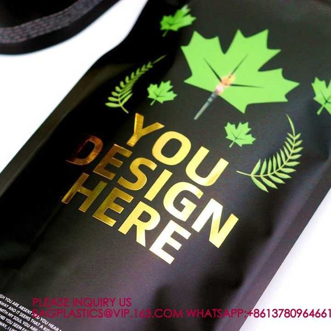 Resealable Package Stand Up Pouch Aluminum Foil Packaging Zip Lock Bag Doypack Mylar 0