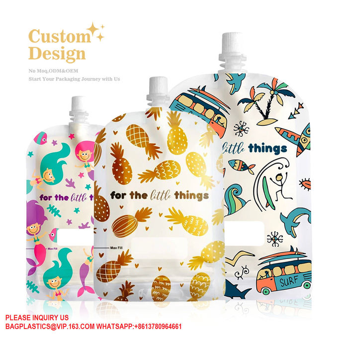 Spices Seasoning Packaging Bag Custom Spouted Stand Up Pouch Food Bags For Seasoning 3