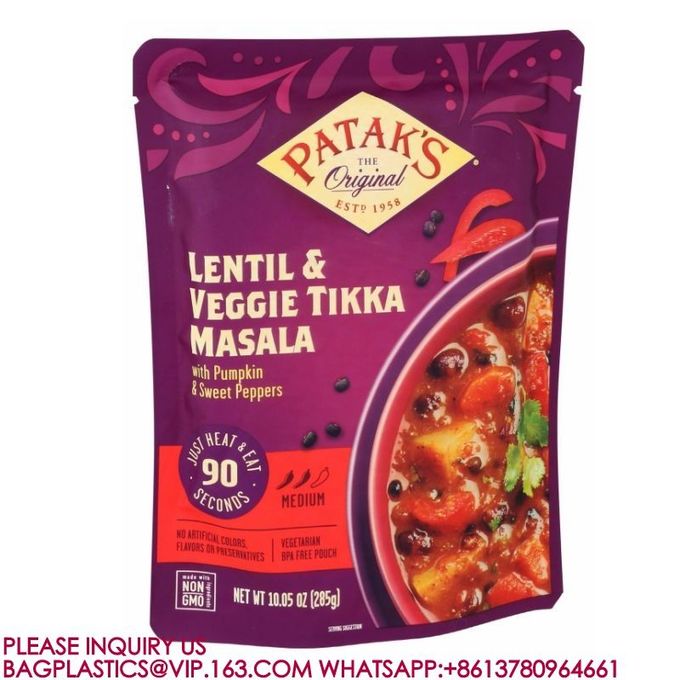 Cooking Bags, Cooking Pouches, Soup bags, Soup Pouches, Juice Beverage Spout Nozzle Pouch 0