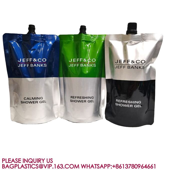 Manufacture Custom Print Liquid Pouches Fruit Juice Jelly Bag Drink Cute Baby Spout Pouch 3