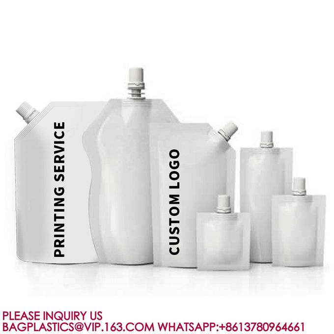 Manufacture Custom Print Liquid Pouches Fruit Juice Jelly Bag Drink Cute Baby Spout Pouch 2