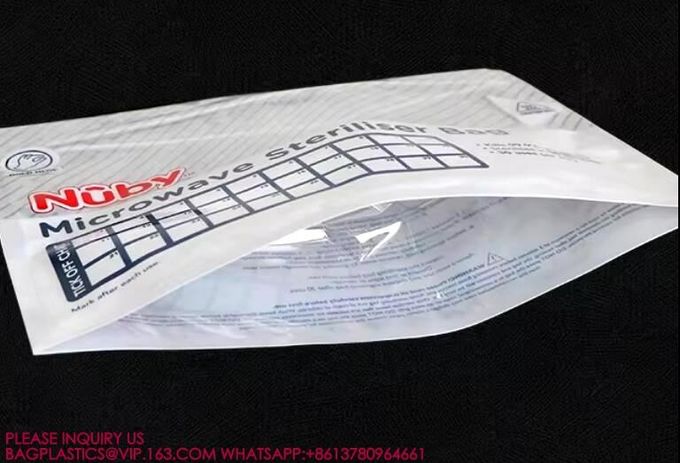 Sterilized Microwave Owen Bag Stand Up Zipper Heating Bags Reusable Microwave Owen Bag 1